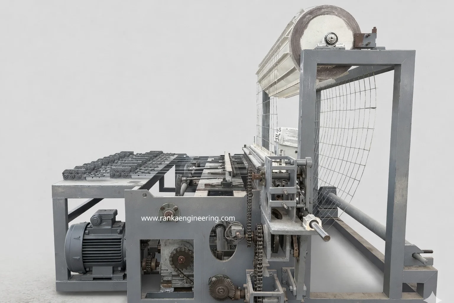 Grassland Fencing Machine - Side View 1